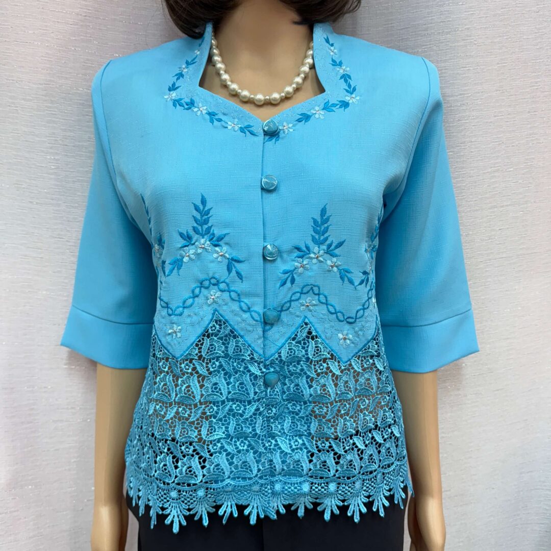 รหัส040 Soft With Lace Five Star Collar - Image 5