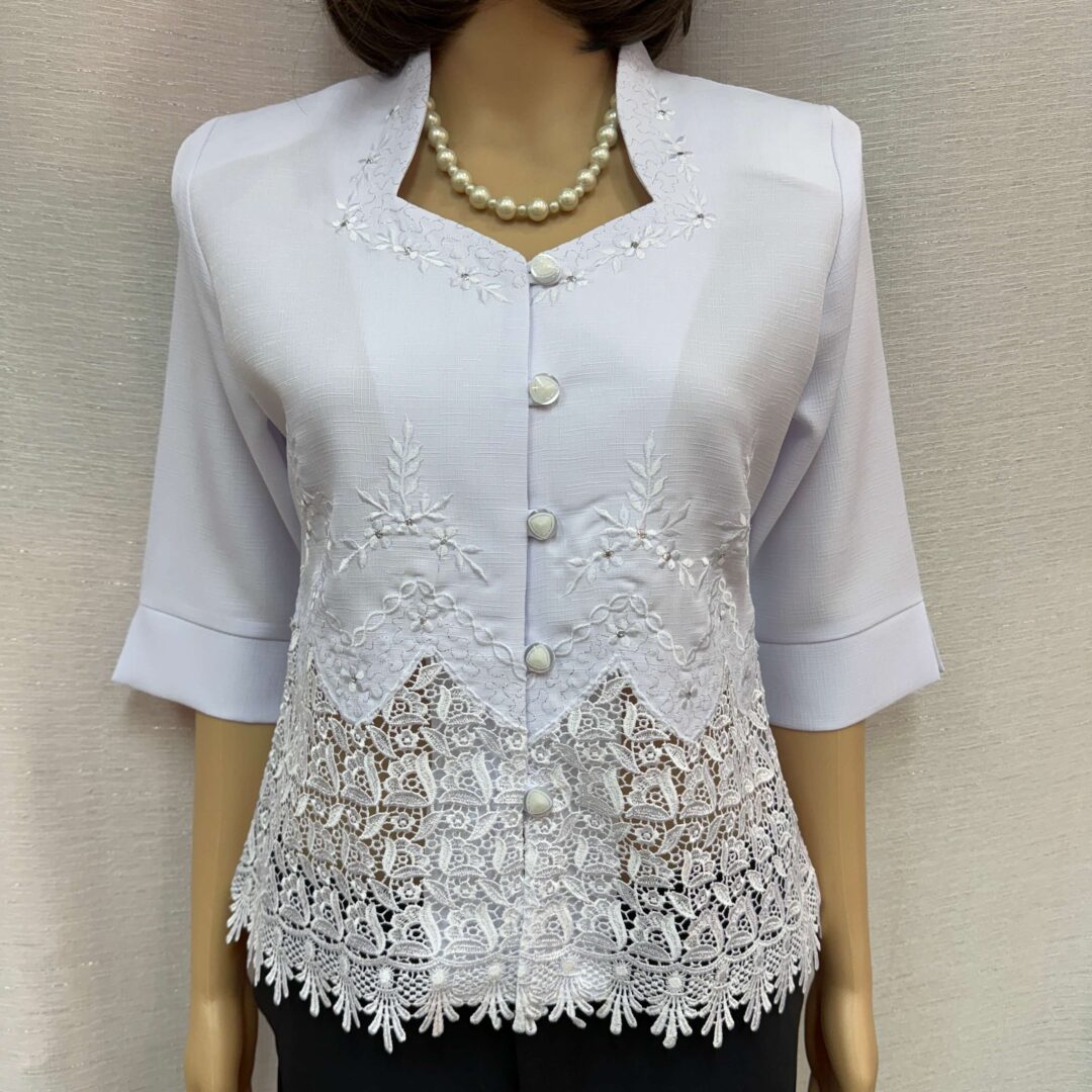 รหัส040 Soft With Lace Five Star Collar - Image 10